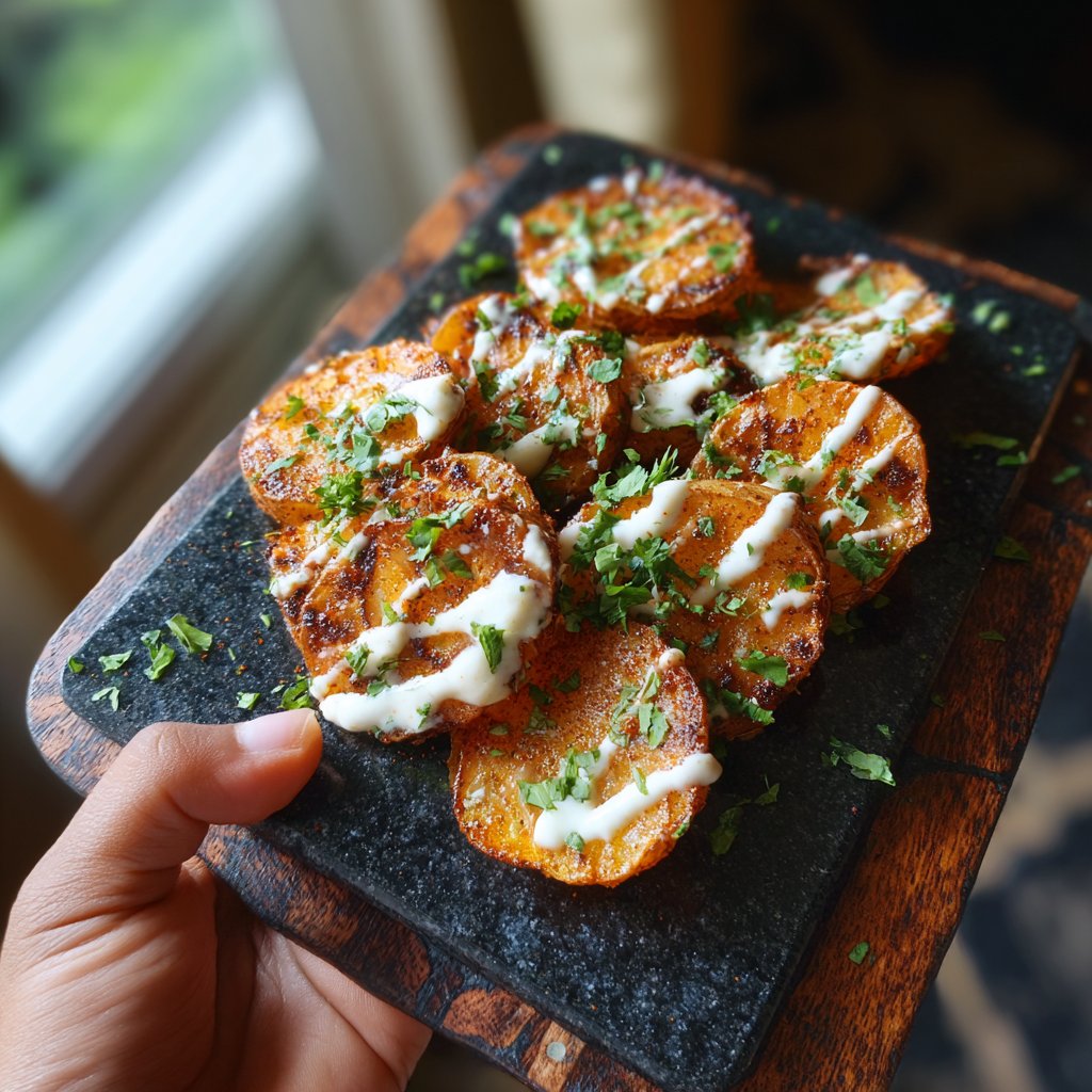 Smoky Paprika Potato Rounds