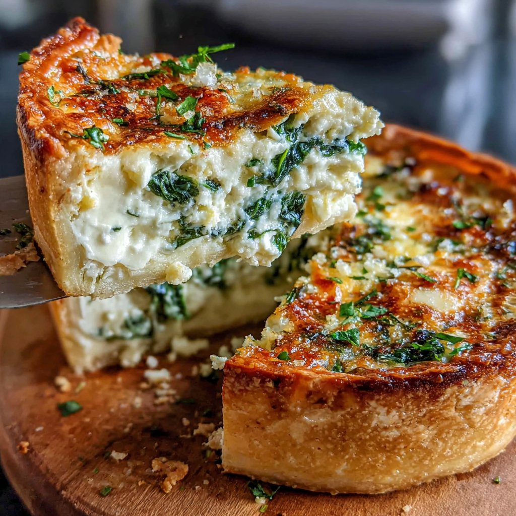 Savory Spinach and Onion Quiche